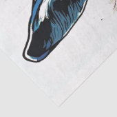 Folk Art Bright Colors Donkey Decoupage Seidenpapier (Ausschnitt)