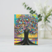 FOLK ART Burnt Desires BY LORI EVERETT postcard Postkarte (Stehend Vorderseite)