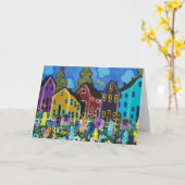 FOLK ART Busy Bee BY LORI EVERETT greeting cards Karte (Gelbe Blume)