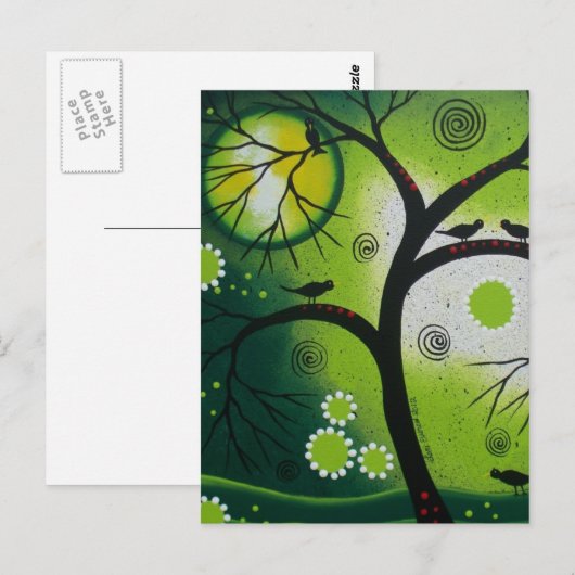 Folk Art by LORI EVERETT Postkarte (Vorne/Hinten)