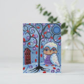 Folk Art by LORI EVERETT Postkarte (Stehend Vorderseite)