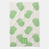 Folk Art Cabbage Scatter Geschirrtuch (Vertikal)