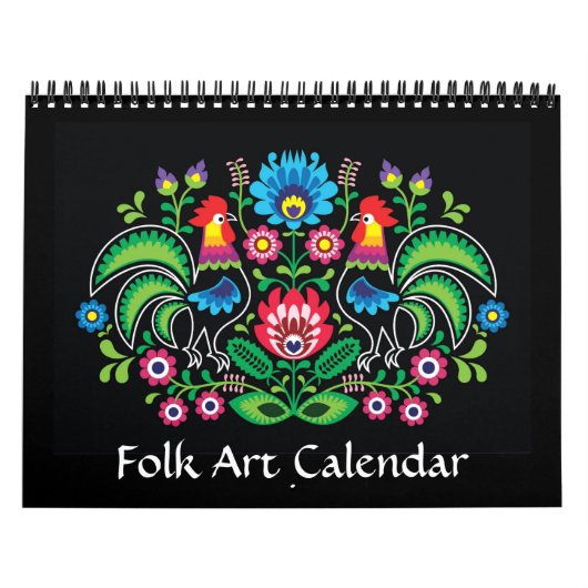 Folk Art Calendar Kalender (Titelbild)
