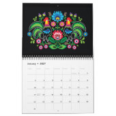 Folk Art Calendar Kalender (Jan 2027)