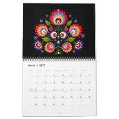 Folk Art Calendar Kalender (Mär 2027)