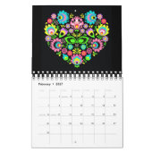 Folk Art Calendar - SRF Kalender (Feb 2027)