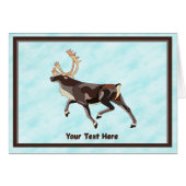 Folk Art Caribbean/Reindeer (Vorderseite (Horizontal))