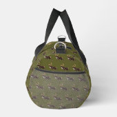 Folk Art Caribbean/Reindeer Duffle Bag (Rechts)