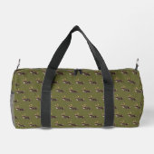 Folk Art Caribbean/Reindeer Duffle Bag (Rückseite)