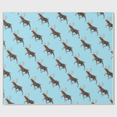 Folk Art Caribbean/Reindeer Geschenkpapier (Flach)