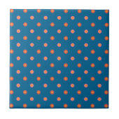 Folk Art Collection Polka Dots Keramik Tile Fliese (Vorderseite)