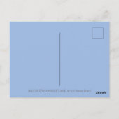 FOLK ART DEIN IM HERBLICHEN WALD, VOD NEST & MOON POSTKARTE (Rückseite)