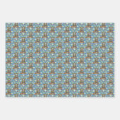 FOLK ART DEIN IM HERBSTWALD, VOGELNEST GESCHENKPAPIER SET (Vorderseite 2)