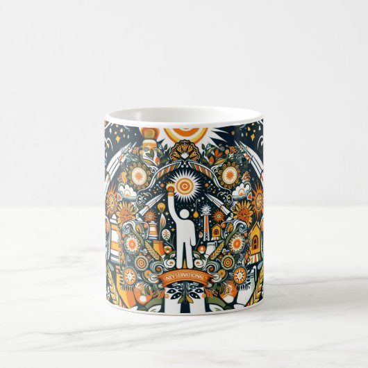 Folk Art Design Classic Tasse - National Energy (Mittel)