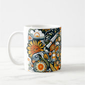 Folk Art Design Classic Tasse - National Energy (Links)