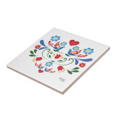 Folk Art Design Keramik Tile Fliese (Seite)