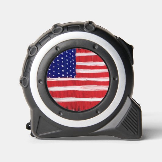 Folk Art Flag Maßband (Vorderseite)