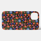 Folk Art Floral auf Black iPad Mini Fall Case-Mate iPhone Hülle (Rückseite (Horizontal))