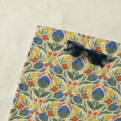 Folk Art Floral Beach Wrap Strandtuch (Beispiel)