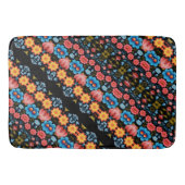 Folk Art Floral Charm Badematte (Vorderseite)
