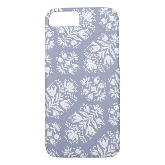 Folk Art Floral Damask Case-Mate iPhone Hülle (Rückseite)