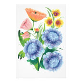 Folk Art Floral Fotodruck (Vorne)
