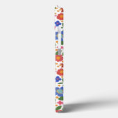 Folk Art Floral on White iPad Mini Case (Rückseite / Links)