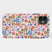 Folk Art Floral, White iPhone 5 Xtreme Fall Case-Mate iPhone Hülle (Rückseite (Horizontal))