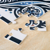 Folk Art Football Symphony" Puzzle (Seite)