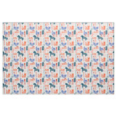 Folk Art Forest Animal Kinderzimmer Stoff (Fat Quarter (45,7 x 55,9 cm))
