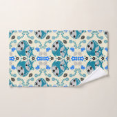 Folk Art Fox Print Decor Badhandtuch Set (Handtuch)