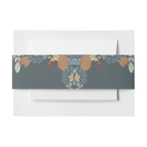 Folk Art Frame in Blue Brown Tan