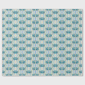 Folk-Art-Fuchs-Druck-Dekor Geschenkpapier (Flach)
