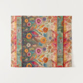 Folk Art Garden Tapestes Wandteppich (Vorderseite (Horizontal))