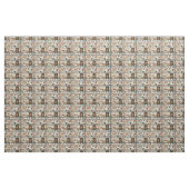 Folk Art Herbst Quilt Muster | Rustikale Ernte Stoff (Yard (91,4 cm))