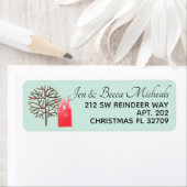 Folk Art Holiday Address Labels 🌿 (Insitu)