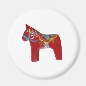 Folk Art Horse Magnet (Vorne)