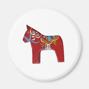 Folk Art Horse Magnet