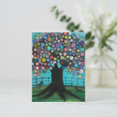 FOLK ART Imaging by LORI EVERETT Postkarte (Stehend Vorderseite)