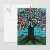 FOLK ART Imaging by LORI EVERETT Postkarte (Vorne/Hinten)