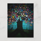 FOLK ART Imaging by LORI EVERETT Postkarte (Vorderseite)