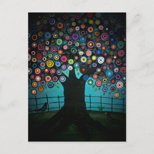 FOLK ART Imaging by LORI EVERETT Postkarte (Vorderseite)