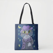 Folk Art Jazz Cat Tasche (Vorderseite)