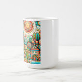 Folk Art Kaffeetasse (Mittel)