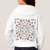 Folk Art Mandala Hoodie (Rückseite)