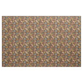 Folk Art Moths Schmetterlinge Pink Blue Brown Stoff (Fat Quarter (45,7 x 55,9 cm))