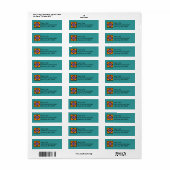 Folk Art Motifs Address Labels ~ EZ2 Change Info (Vorne)