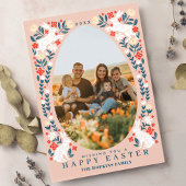 Folk Art Ostereier Urlaubskarte