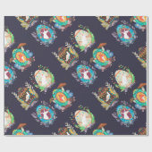 FOLK ART Ostereier WRAPPER PAPIER Geschenkpapier (Flach)