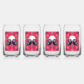 Folk Art Owl Dosenglas (Hinten)
